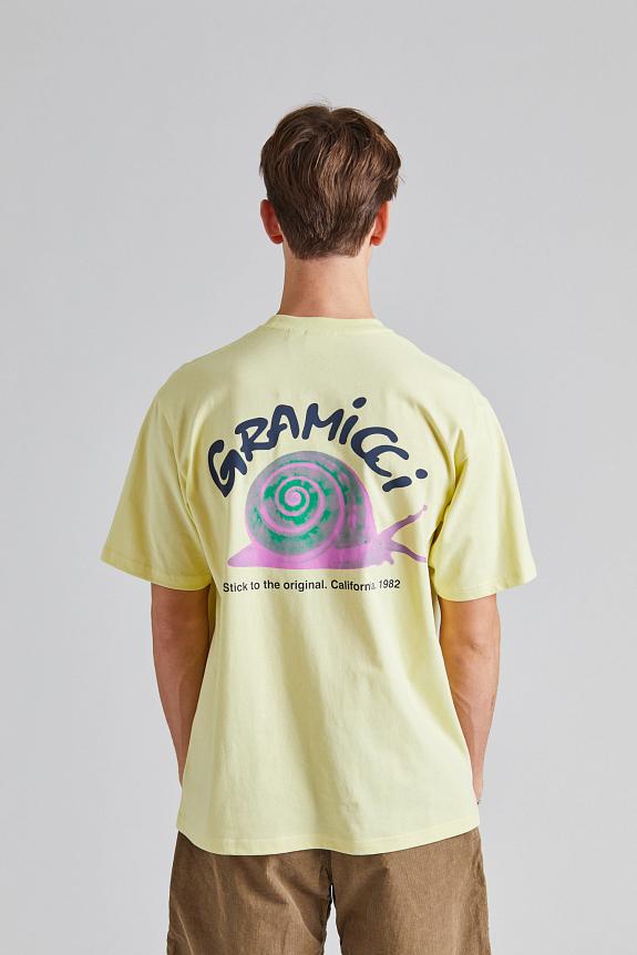Gramicci Snail Tee Lemon-1